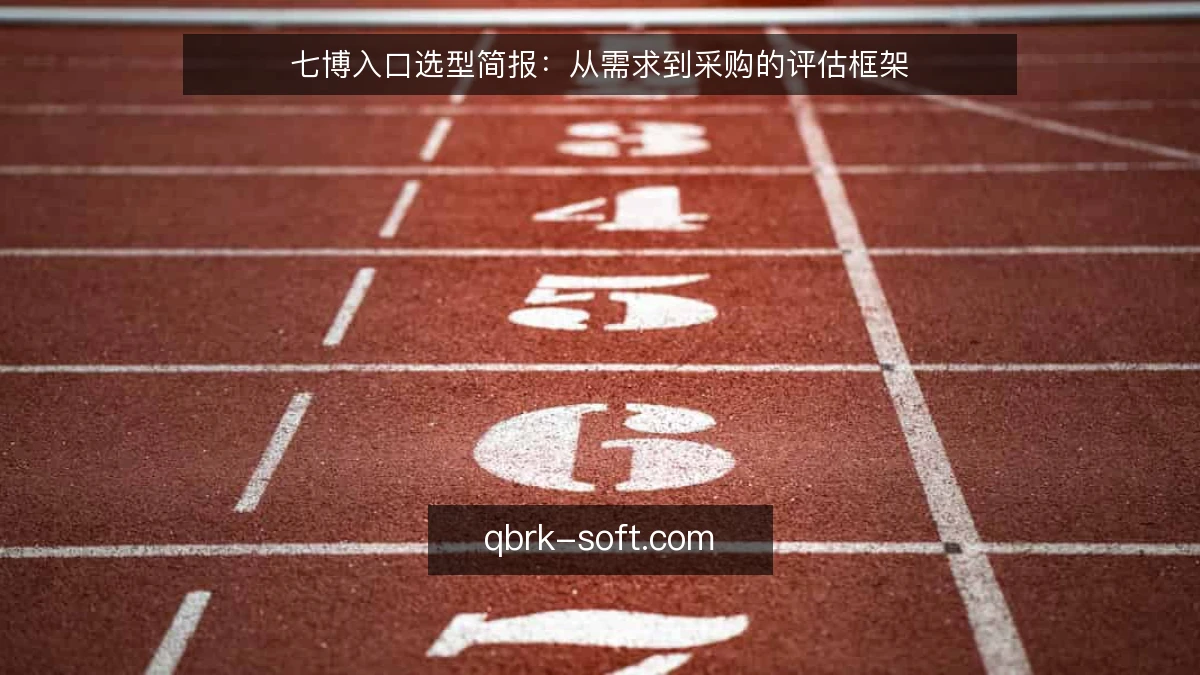 七博入口选型简报：从需求到采购的评估框架